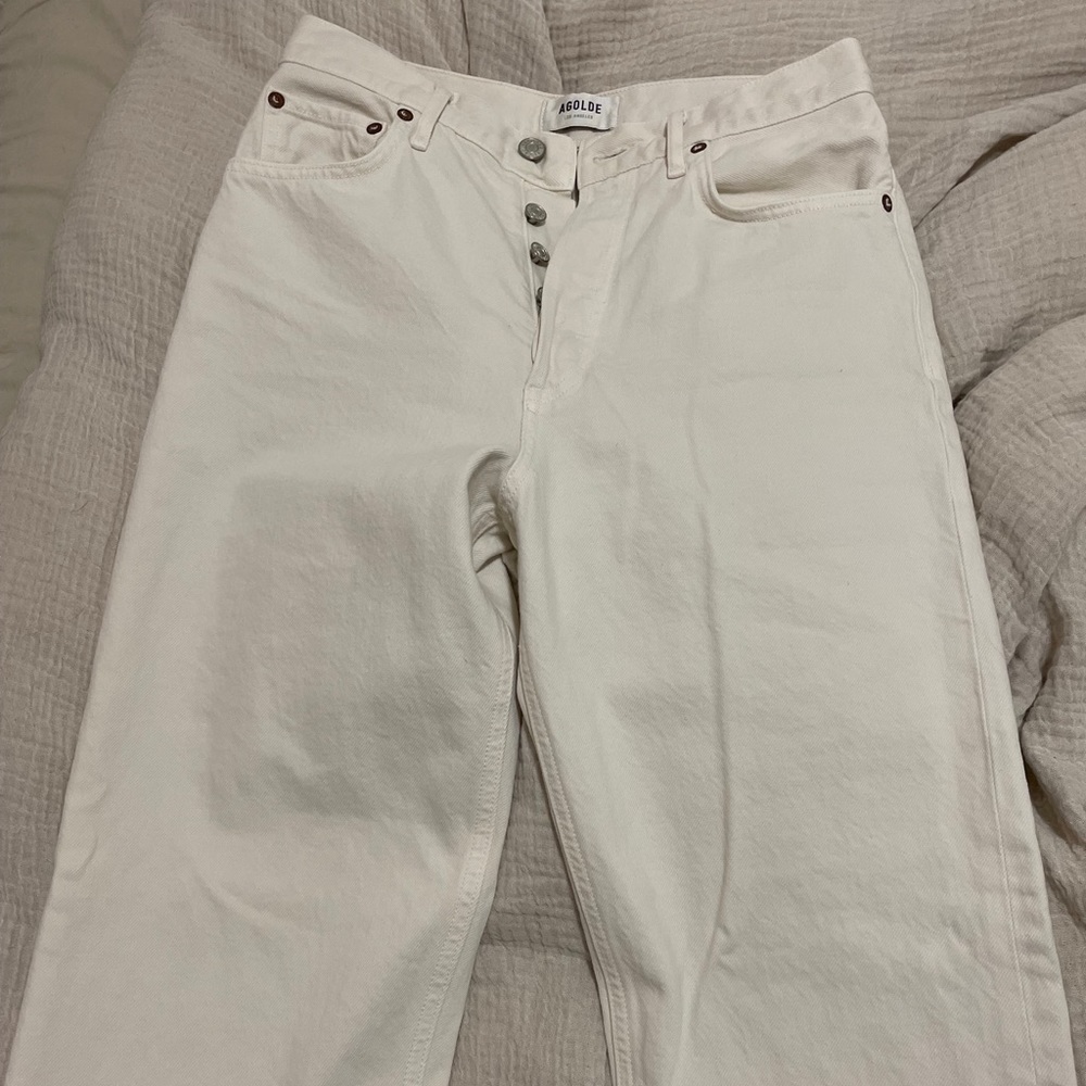 90s pinch waist high rise straight in DRUM